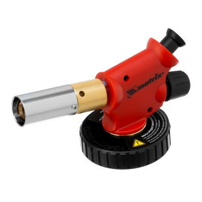 Профессиональная горелка на бутановый баллон, пьезоподжиг, расширенное сопло Matrix Профессиональная горелка на бутановый баллон, пьезоподжиг, расширенное сопло Matrix