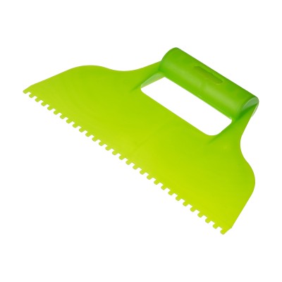 Шпатель для клея, пластмассовый, зубчатый 4 х 4 мм Сибртех Шпатель для клея, пластмассовый, зубчатый 4 х 4 мм Сибртех