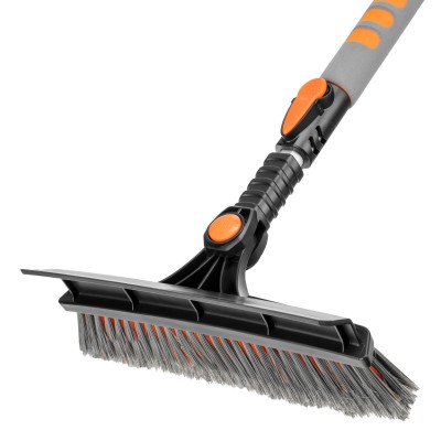 Щетка-сметка для снега со скребком телескопическая 900-1300 мм Stels Щетка-сметка для снега со скребком телескопическая 900-1300 мм Stels