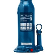 Домкрат гидравлический бутылочный, 8 т, h подъема 222-447 мм Stels