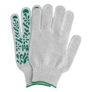 Перчатки садовые х/б, ПВХ покрытие, "Летний сад", 10 класс Palisad