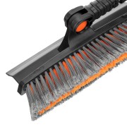 Щетка-сметка для снега со скребком телескопическая 900-1300 мм Stels