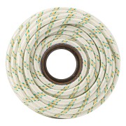 Фал плетеный капроновый с сердечником, 10 мм, L 100 м, 24-прядный, Сибртех