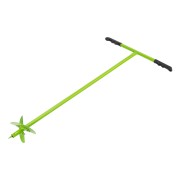 Бур лопастной со сменными ножами, 1000 мм, диаметр 150 мм, 200 мм, Сибртех