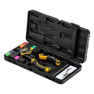 Заклепочник для резьбовых заклепок, двуручный, заклепки М3, М4, М5, М6, М8, М10, M12 Denzel Заклепочник для резьбовых заклепок, двуручный, заклепки М3, М4, М5, М6, М8, М10, M12 Denzel