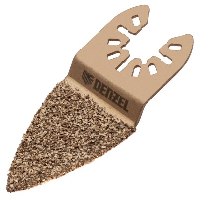 Насадка для МФИ шлифовальная двусторонняя дельта, узкая, HM, по плитке и дереву, 35 мм Denzel Насадка для МФИ шлифовальная двусторонняя дельта, узкая, HM, по плитке и дереву, 35 мм Denzel