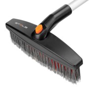 Щетка-сметка для снега со скребком телескопическая Stels