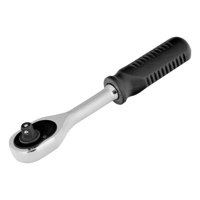 Ключ-трещотка 1/4", 45 зубьев, с быстрым сбросом, CrV, хром Сибртех Ключ-трещотка 1/4", 45 зубьев, с быстрым сбросом, CrV, хром Сибртех
