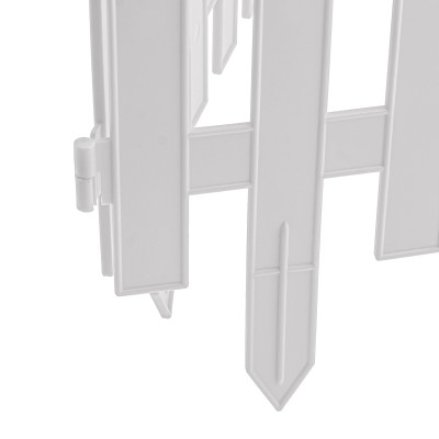 Забор декоративный "Винтаж", 28 х 300 см, белый, Palisad Забор декоративный "Винтаж", 28 х 300 см, белый, Palisad