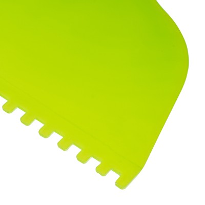 Шпатель для клея, пластмассовый, зубчатый 4 х 4 мм Сибртех Шпатель для клея, пластмассовый, зубчатый 4 х 4 мм Сибртех