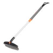 Щетка-сметка для снега со скребком телескопическая Stels