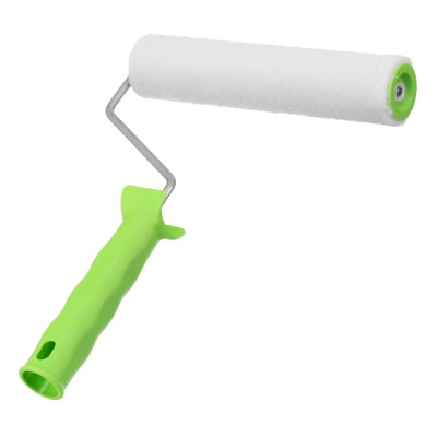 Валик "Велюр" с ручкой, 200 мм, ворс 5 мм, D 36 мм, D ручки 6 мм Сибртех Валик "Велюр" с ручкой, 200 мм, ворс 5 мм, D 36 мм, D ручки 6 мм Сибртех