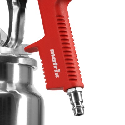 Краскораспылитель HVLP пневмат. с нижним бачком V= 1 л, сопло диаметром 1.4 мм Matrix Краскораспылитель HVLP пневмат. с нижним бачком V= 1 л, сопло диаметром 1.4 мм Matrix