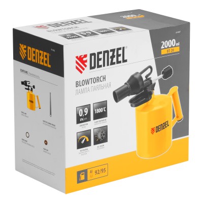 Паяльная лампа DENZEL, ВТ-20, 2 л Паяльная лампа DENZEL, ВТ-20, 2 л