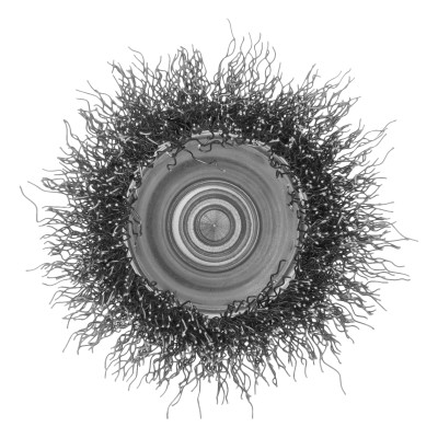 Щетка для дрели, 50 мм, "чашка" со шпилькой, витая проволока 0.3 мм Сибртех Щетка для дрели, 50 мм, "чашка" со шпилькой, витая проволока 0.3 мм Сибртех