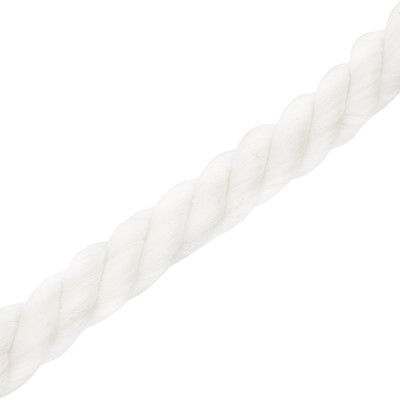 Веревка х/б, D 18 мм, L 11 м, крученая, 567 кгс Сибртех Веревка х/б, D 18 мм, L 11 м, крученая, 567 кгс Сибртех