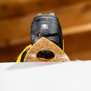 Насадка для МФИ шлифовальная дельтавидная, HM, по плитке и дереву, 78 мм Denzel