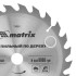 Пильный диск по дереву, 185 х 20 мм, 24 зуба, кольцо 16/20 Matrix Professional Пильный диск по дереву, 185 х 20 мм, 24 зуба, кольцо 16/20 Matrix Professional