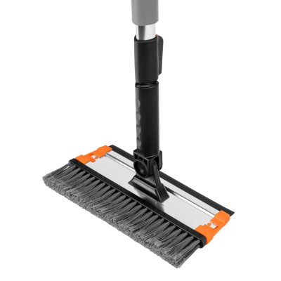 Щетка-сметка для снега со скребком и водосгоном, телескопическая, поворотная голова Stels Щетка-сметка для снега со скребком и водосгоном, телескопическая, поворотная голова Stels