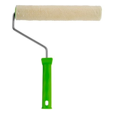 Валик "Велюр" с ручкой, 240 мм, ворс 5 мм, D 36 мм, D ручки 6 мм Сибртех Валик "Велюр" с ручкой, 240 мм, ворс 5 мм, D 36 мм, D ручки 6 мм Сибртех