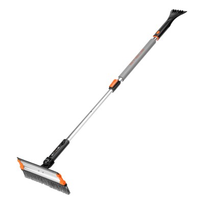 Щетка-сметка для снега со скребком и водосгоном, телескопическая, поворотная голова Stels Щетка-сметка для снега со скребком и водосгоном, телескопическая, поворотная голова Stels