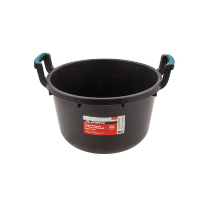 Таз круглый строительный гибкий с ручками, 30 л Matrix Таз круглый строительный гибкий с ручками, 30 л Matrix