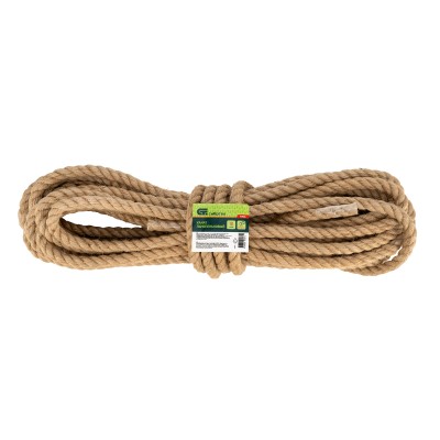 Канат льнопеньковый, D 12 мм, L 10 м Сибртех Канат льнопеньковый, D 12 мм, L 10 м Сибртех