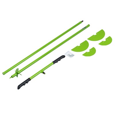 Бур лопастной со сменными ножами, 2110 мм, удлинитель, диаметр 150 мм, 200 мм, Сибртех Бур лопастной со сменными ножами, 2110 мм, удлинитель, диаметр 150 мм, 200 мм, Сибртех