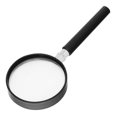 Лупа 5 кратная, D 60 мм, с рукояткой Sparta Лупа 5 кратная, D 60 мм, с рукояткой Sparta
