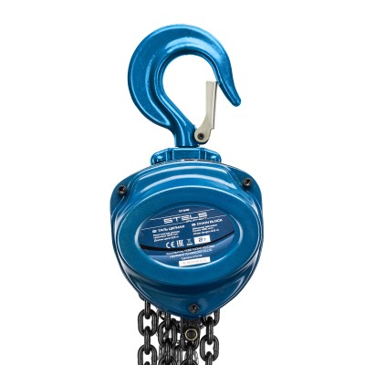 Таль цепная, 2 т, h подъема 2.5 м, расстояние между крюками 400 мм Stels Таль цепная, 2 т, h подъема 2.5 м, расстояние между крюками 400 мм Stels