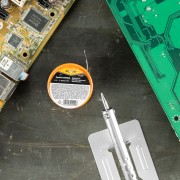 Припой Sn60Pb40, D 1 мм, 50 г, на пластмассовой катушке Sparta