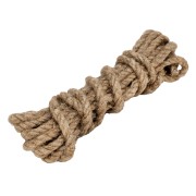 Веревка льнопеньковая, D 10 мм, L 6 м, крученая Сибртех