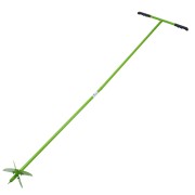 Бур лопастной со сменными ножами, 2110 мм, удлинитель, диаметр 150 мм, 200 мм, Сибртех