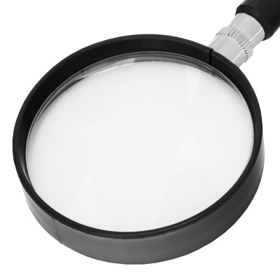 Лупа 5 кратная, D 60 мм, с рукояткой Sparta Лупа 5 кратная, D 60 мм, с рукояткой Sparta