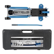 Домкрат гидравлический подкатной, высокий подъем, 3т, SUV, 190-535 мм, в кейсе Stels