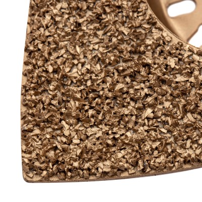 Насадка для МФИ шлифовальная дельтавидная, HM, по плитке и дереву, 78 мм Denzel Насадка для МФИ шлифовальная дельтавидная, HM, по плитке и дереву, 78 мм Denzel