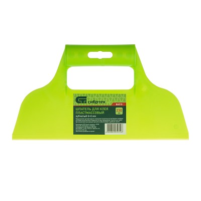Шпатель для клея, пластмассовый, зубчатый 6 х 6 мм Сибртех Шпатель для клея, пластмассовый, зубчатый 6 х 6 мм Сибртех