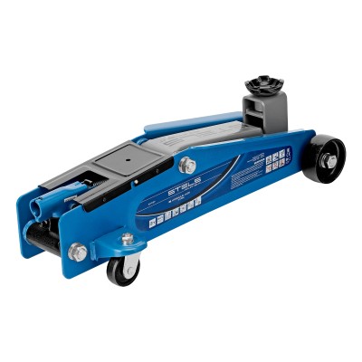 Домкрат гидравлический подкатной, высокий подъем, 3т, SUV, 190-535 мм, в кейсе Stels Домкрат гидравлический подкатной, высокий подъем, 3т, SUV, 190-535 мм, в кейсе Stels