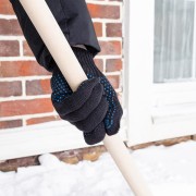 Перчатки трикотажные, акрил, с ПВХ точкой, 7 класс Сибртех