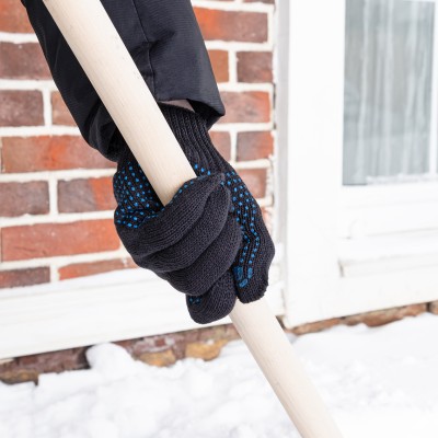 Перчатки трикотажные, акрил, с ПВХ точкой, 7 класс Сибртех Перчатки трикотажные, акрил, с ПВХ точкой, 7 класс Сибртех