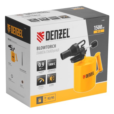 Паяльная лампа DENZEL, ВТ-15, 1.5 л Паяльная лампа DENZEL, ВТ-15, 1.5 л