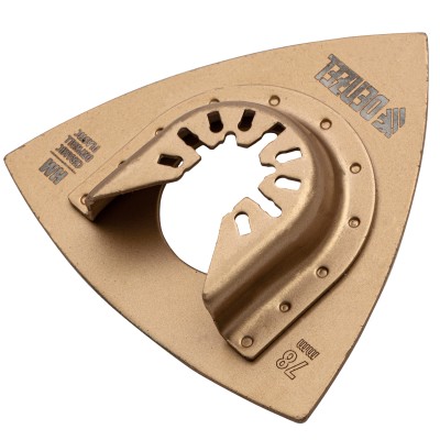 Насадка для МФИ шлифовальная дельтавидная, HM, по плитке и дереву, 78 мм Denzel Насадка для МФИ шлифовальная дельтавидная, HM, по плитке и дереву, 78 мм Denzel