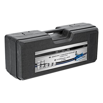 Домкрат гидравлический подкатной, высокий подъем, 3т, SUV, 190-535 мм, в кейсе Stels Домкрат гидравлический подкатной, высокий подъем, 3т, SUV, 190-535 мм, в кейсе Stels