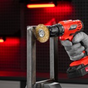 Набор щеток для дрели, 6 шт, 5 плоских 40-50-65-75-100 мм + 1 "чашка" 50 мм, со шпильками Matrix