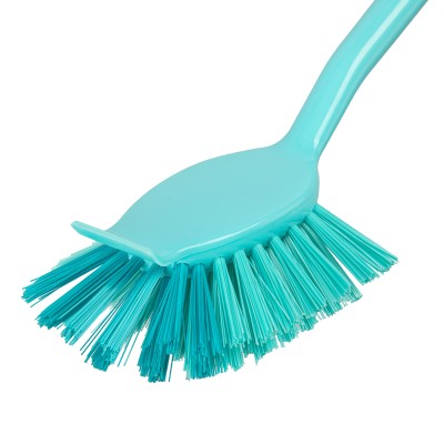 Щетка для посуды квадратная 68 х 37 х 275 мм, двухкомпонентная рукоятка Elfe Щетка для посуды квадратная 68 х 37 х 275 мм, двухкомпонентная рукоятка Elfe