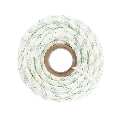 Фал плетеный капроновый с сердечником, 12 мм, L 100 м, 24-прядный, Сибртех Фал плетеный капроновый с сердечником, 12 мм, L 100 м, 24-прядный, Сибртех