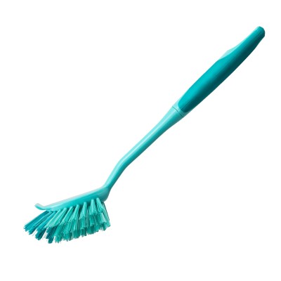 Щетка для посуды квадратная 68 х 37 х 275 мм, двухкомпонентная рукоятка Elfe Щетка для посуды квадратная 68 х 37 х 275 мм, двухкомпонентная рукоятка Elfe