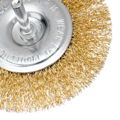 Набор щеток для дрели, 6 шт, 5 плоских 40-50-65-75-100 мм + 1 "чашка" 50 мм, со шпильками Matrix Набор щеток для дрели, 6 шт, 5 плоских 40-50-65-75-100 мм + 1 "чашка" 50 мм, со шпильками Matrix