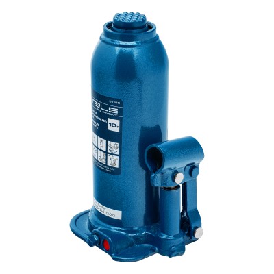 Домкрат гидравлический бутылочный, 10 т, h подъема 222-447 мм Stels Домкрат гидравлический бутылочный, 10 т, h подъема 222-447 мм Stels