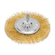 Набор щеток для дрели, 6 шт, 5 плоских 40-50-65-75-100 мм + 1 "чашка" 50 мм, со шпильками Matrix